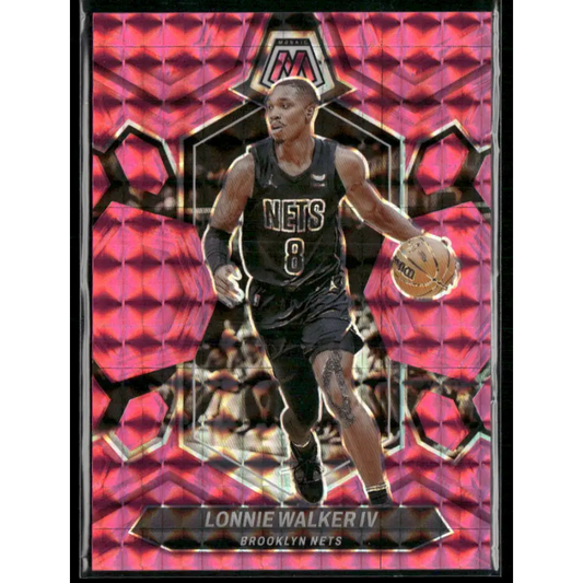 2023-24 Panini Mosaic #178 Lonnie Walker IV Pink #/149