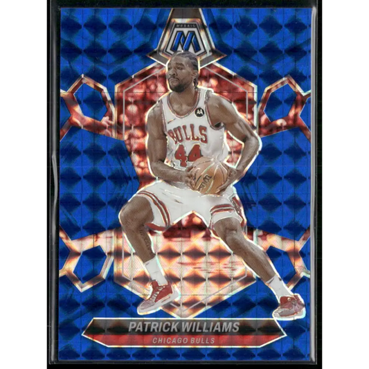 2023-24 Panini Mosaic #183 Patrick Williams Blue #/199