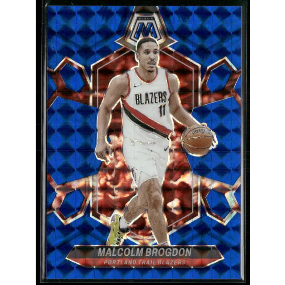 2023-24 Panini Mosaic #190 Malcolm Brogdon Blue #/199
