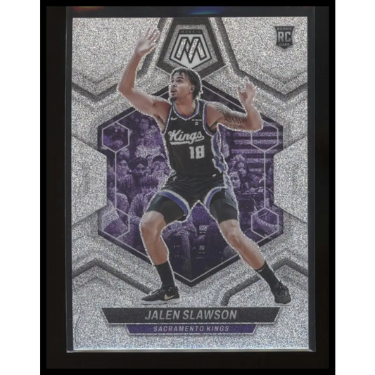 2023-24 Panini Mosaic #206 Jalen Slawson Glitter
