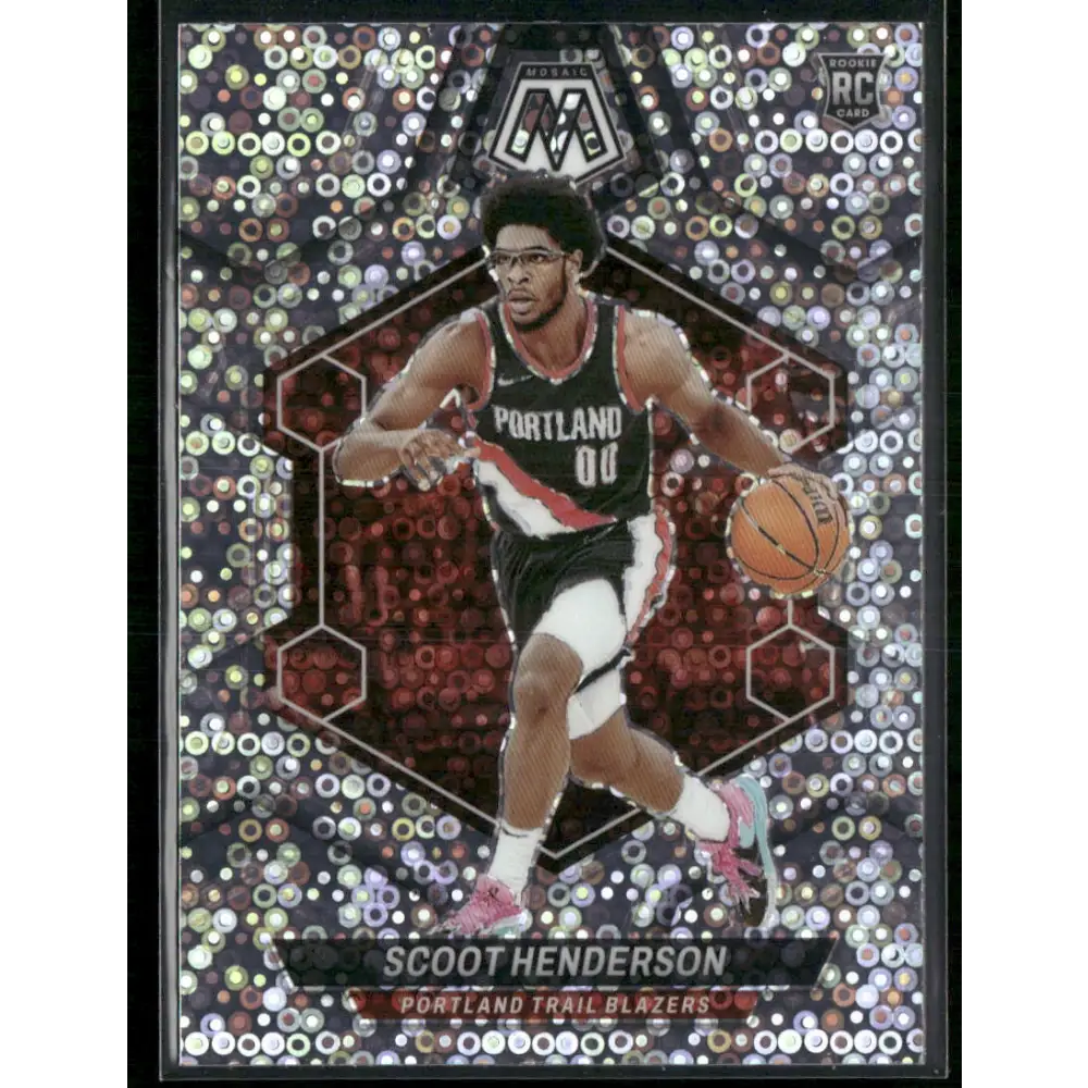 2023-24 Panini Mosaic #216 Scoot Henderson Mosaic