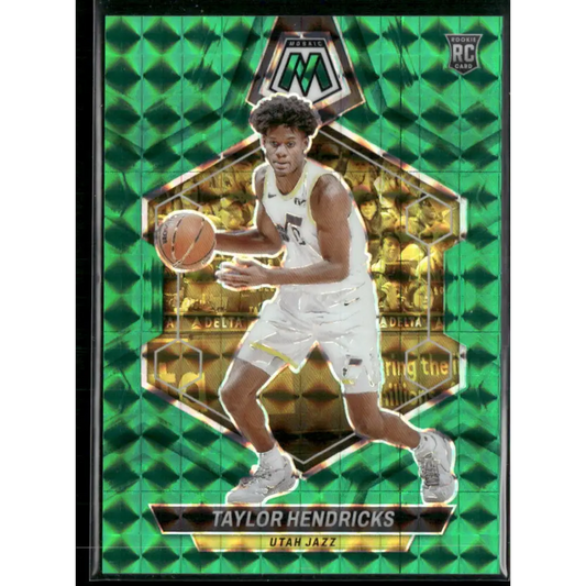 2023-24 Panini Mosaic #221 Taylor Hendricks Teal #/75