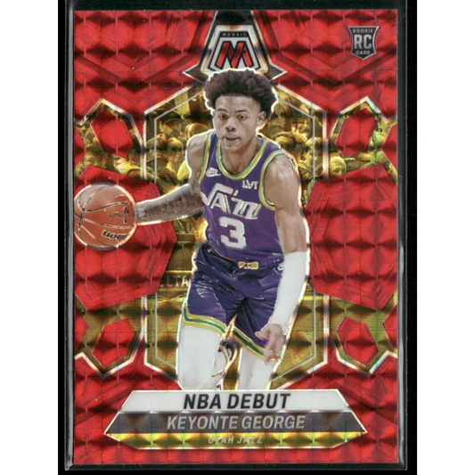 2023-24 Panini Mosaic #251 Keyonte George Red