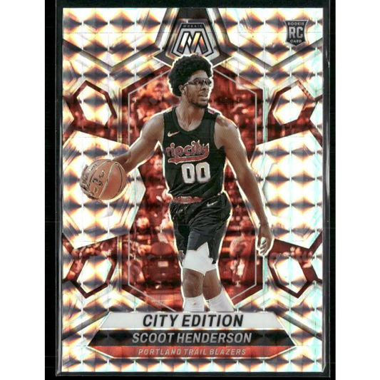 2023-24 Panini Mosaic #275 Scoot Henderson Silver
