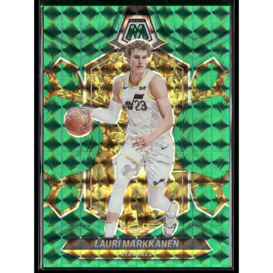 2023-24 Panini Mosaic #38 Lauri Markkanen Teal #/75
