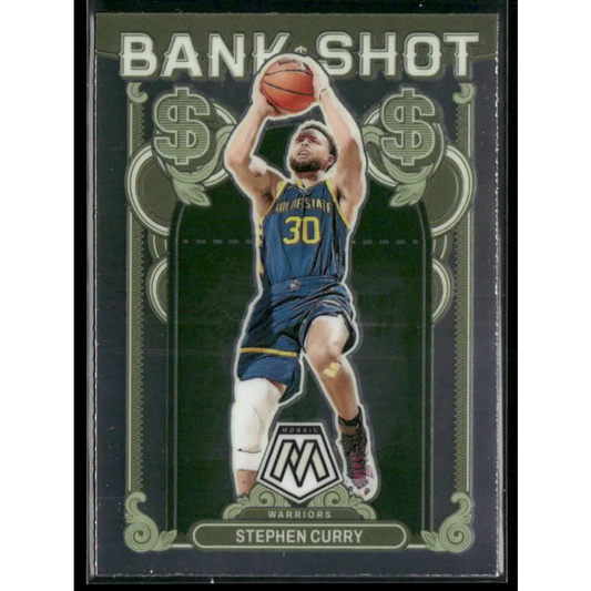 2023-24 Panini Mosaic #4 Stephen Curry Bank Shot