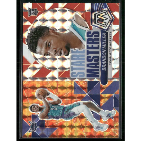 2023-24 Panini Mosaic #7 Brandon Miller Stare Masters Mosaic