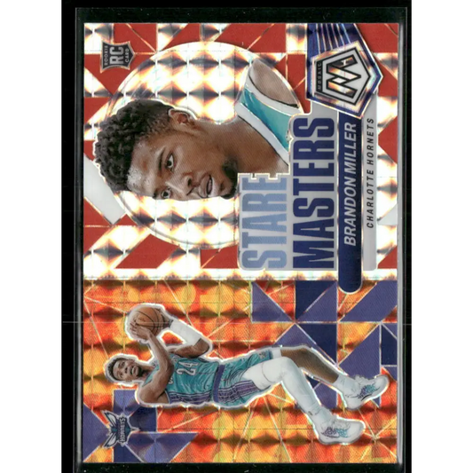 2023-24 Panini Mosaic #7 Brandon Miller Stare Masters Mosaic