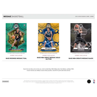 2023/24 Panini Mosaic Basketball Hobby Box