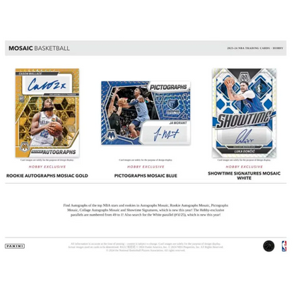 2023/24 Panini Mosaic Basketball Hobby Box