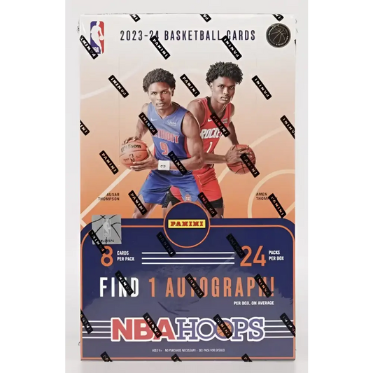 2023/24 Panini NBA Hoops Basketball Hobby Box
