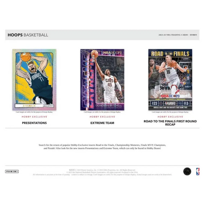 2023/24 Panini NBA Hoops Basketball Hobby Box