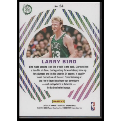 2023-24 Panini Phoenix #24 Larry Bird Mystique