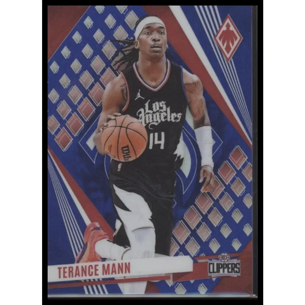 2023-24 Panini Phoenix #247 Terance Mann Blue #/35