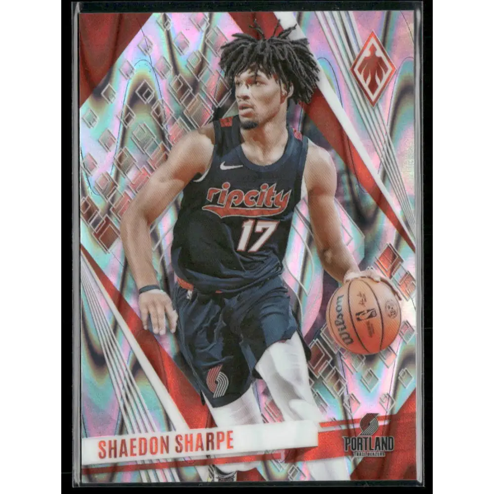 2023-24 Panini Phoenix #29 Shaedon Sharpe Seismic #/125