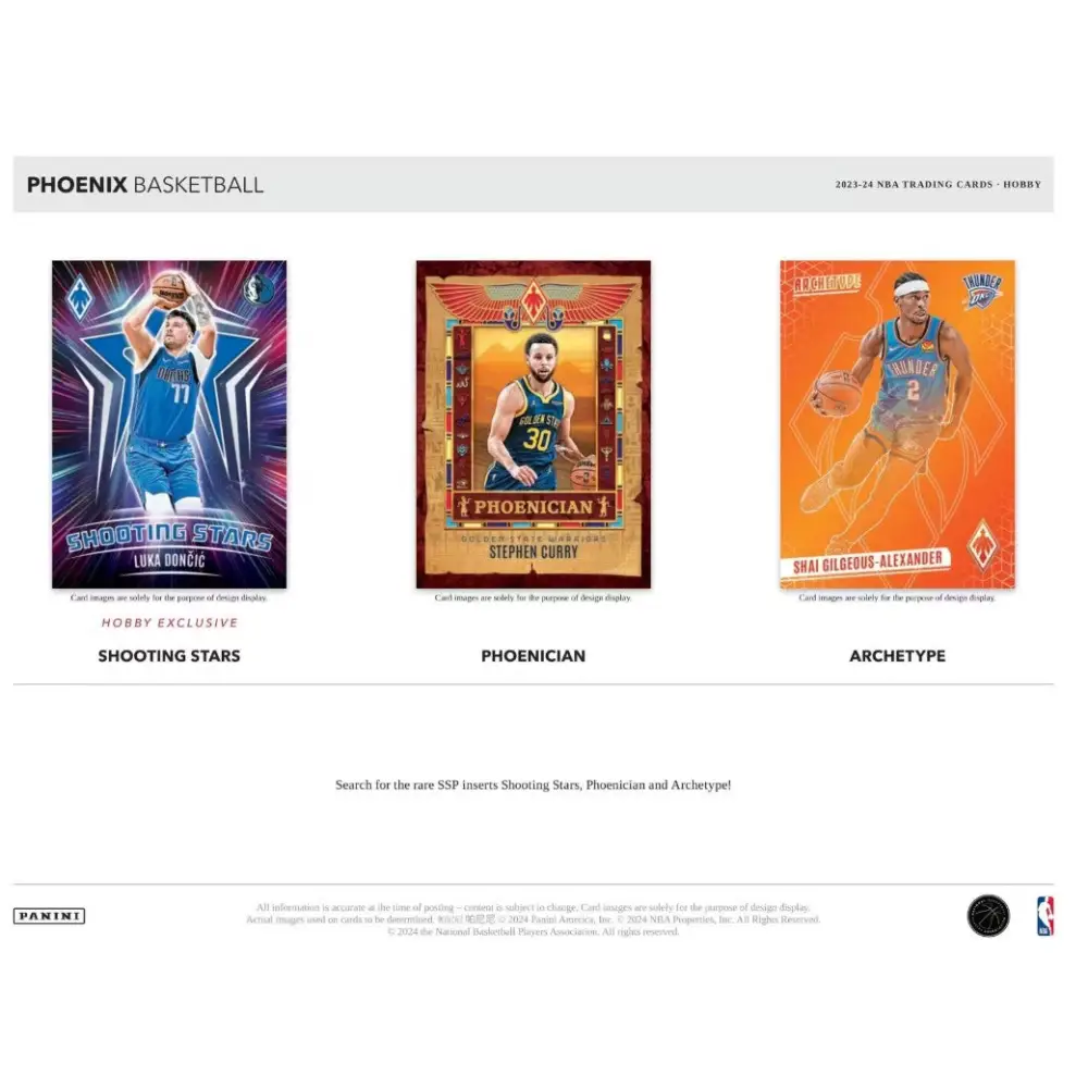 2023/24 Panini Phoenix Basketball Hobby Box