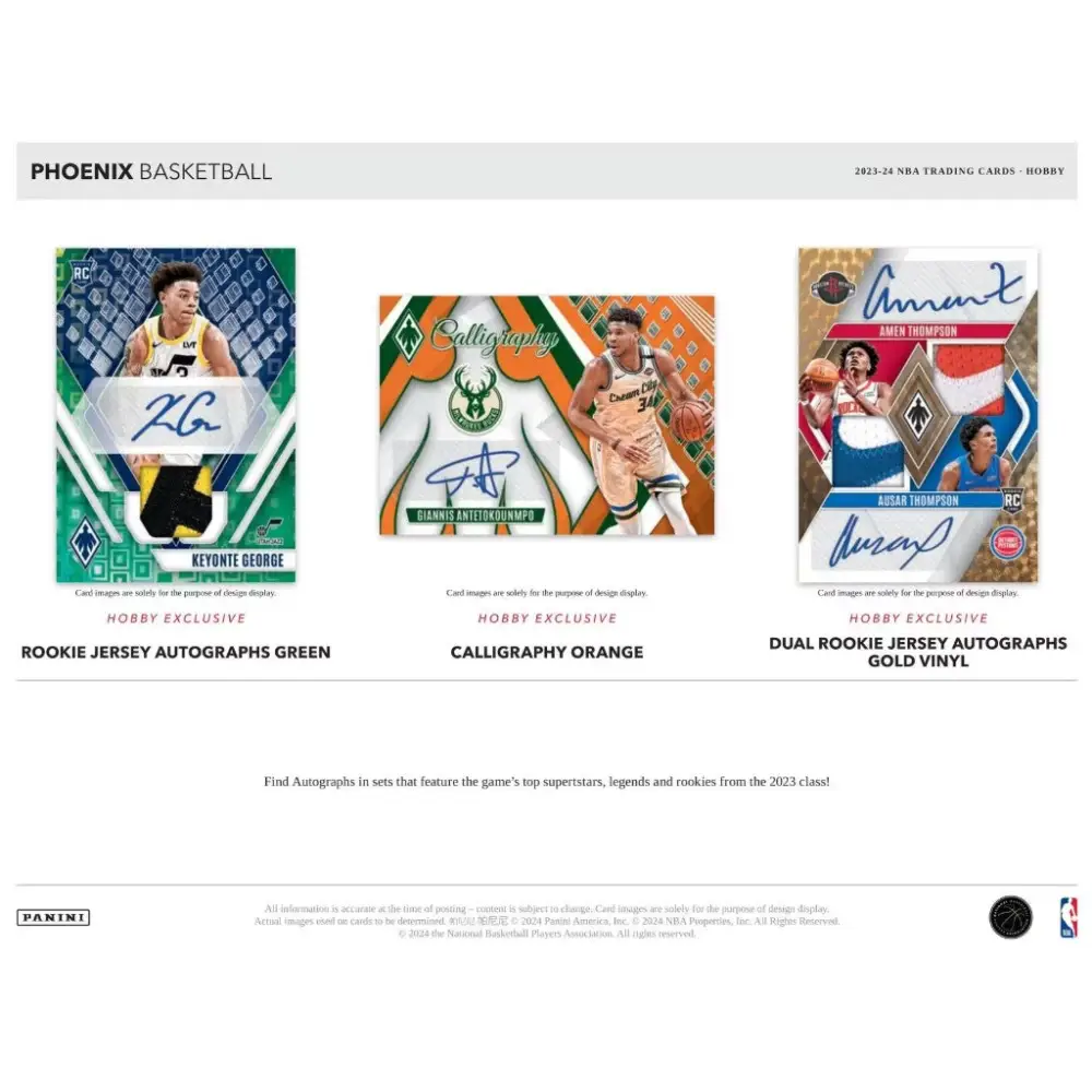 2023/24 Panini Phoenix Basketball Hobby Box