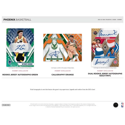 2023/24 Panini Phoenix Basketball Hobby Box
