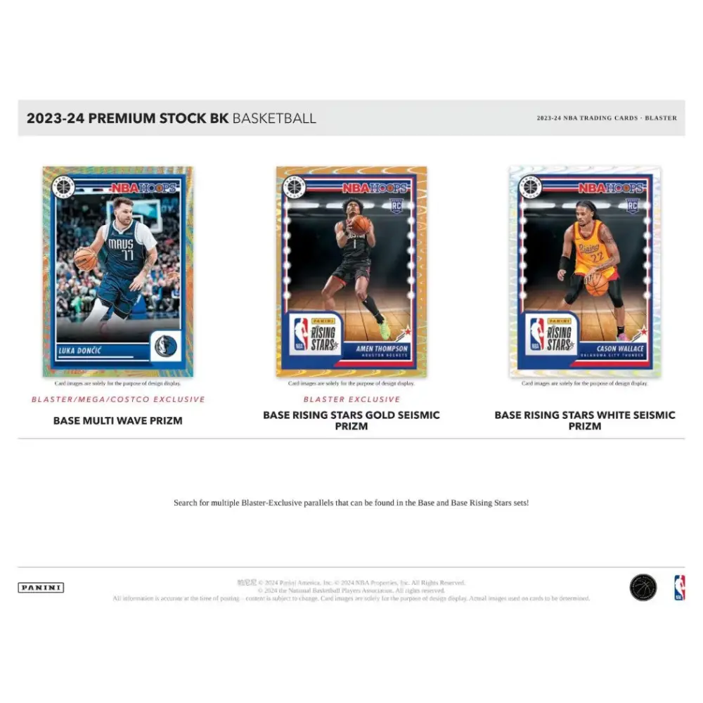 2023/24 Panini Premium Stock Basketball 6-Pack Blaster Box