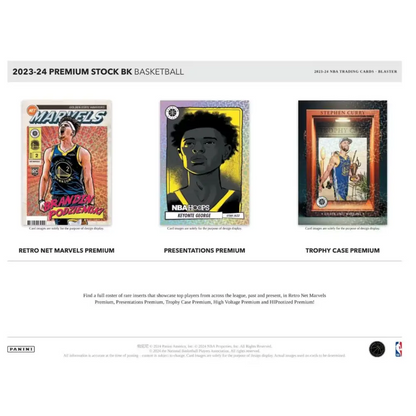 2023/24 Panini Premium Stock Basketball 6-Pack Blaster Box