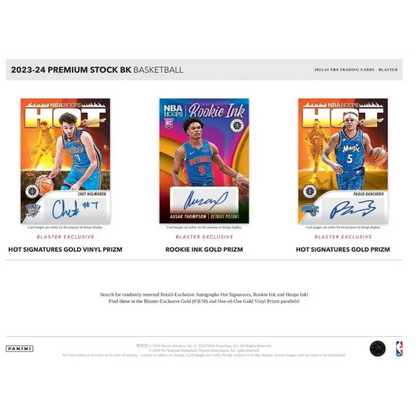 2023/24 Panini Premium Stock Basketball 6-Pack Blaster Box