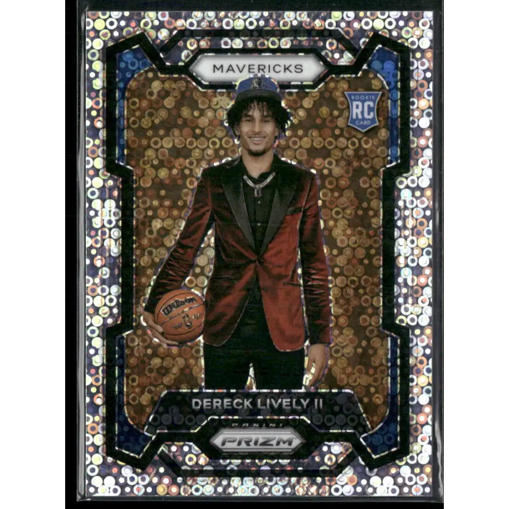 2023-24 Panini Prizm #163 Dereck Lively II Prizms Fast Break
