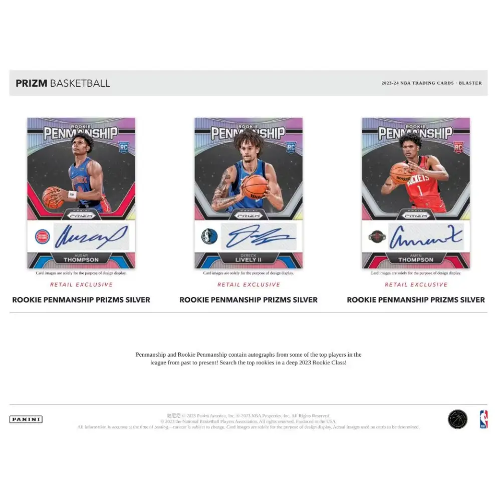 2023/24 Panini Prizm Basketball 6-Pack Blaster Box (Ice Prizms!)