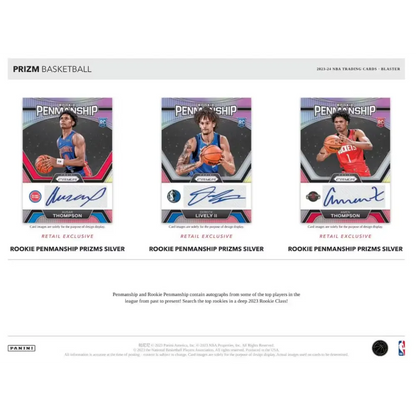 2023/24 Panini Prizm Basketball 6-Pack Blaster Box (Ice Prizms!)