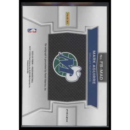 2023-24 Panini Prizm #FB-MAD Mark Aguirre Fast Break Autographs