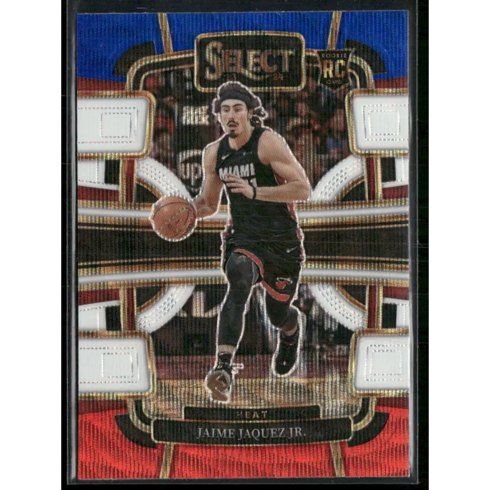 2023-24 Panini Select #100 Jaime Jaquez Jr. Tri-Color Prizms