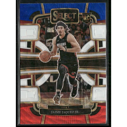 2023-24 Panini Select #100 Jaime Jaquez Jr. Tri-Color Prizms