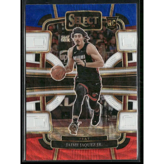 2023-24 Panini Select #100 Jaime Jaquez Jr. Tri-Color Prizms