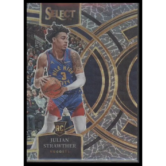 #2023-24 Panini Select #101 Julian Strawther Prizm - Trading Card