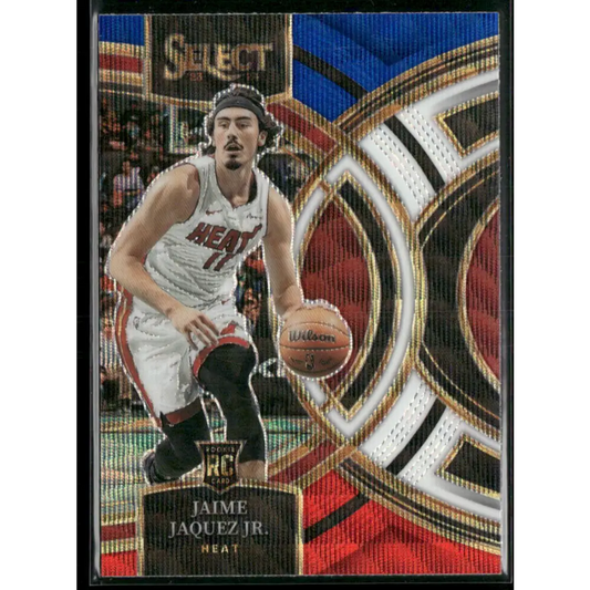 2023-24 Panini Select #102 Jaime Jaquez Jr. Tri-Color Prizms
