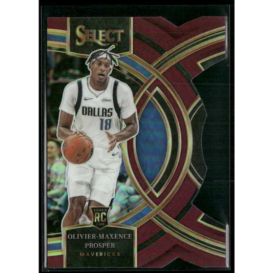 2023-24 Panini Select #112 Olivier-Maxence Prosper Maroon Prizms #/175