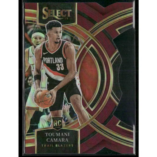 2023-24 Panini Select #115 Toumani Camara Maroon Prizms #/175