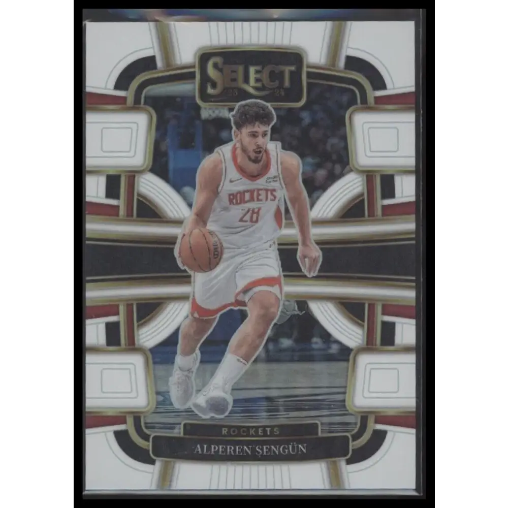2023-24 Panini Select #13 Alperen Sengun White Prizms #/149