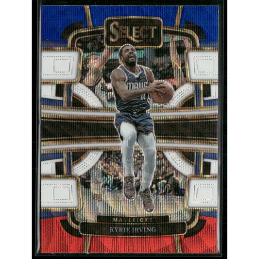 2023-24 Panini Select #21 Kyrie Irving Tri-Color Prizms