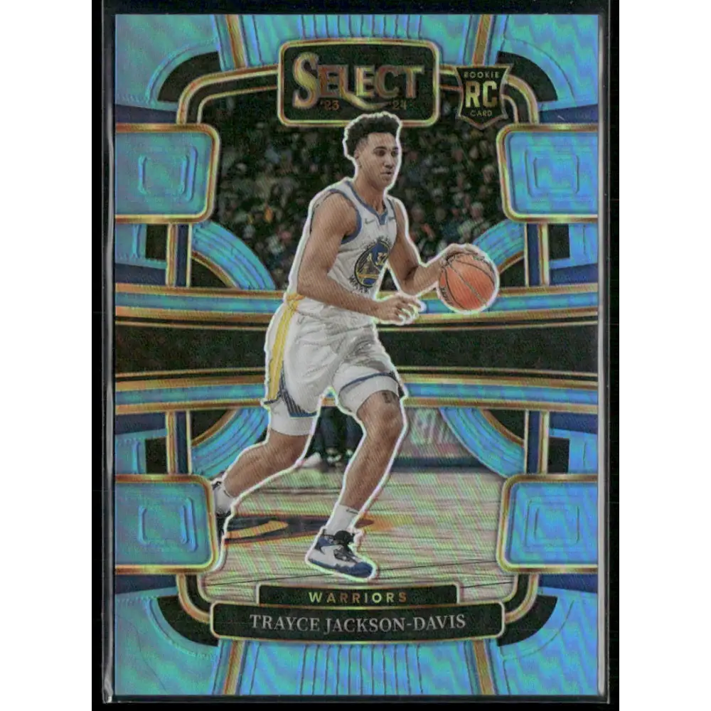 2023-24 Panini Select #84 Trayce Jackson-Davis Light Blue Prizms #/299