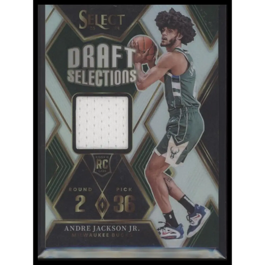 2023-24 Panini Select #DSM-AJ Andre Jackson Jr. Draft Selections Memorabilia