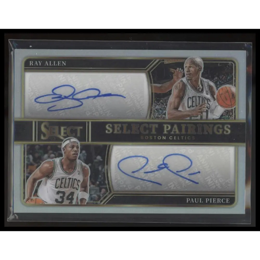 2023-24 Panini Select - Ray Allen / Paul Pierce /49 - Pairings Autographs