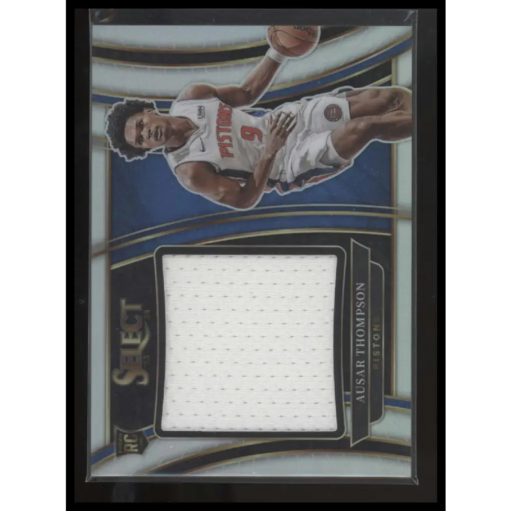 2023-24 Panini Select #RJS-AS Ausar Thompson Jumbo Rookie Swatches