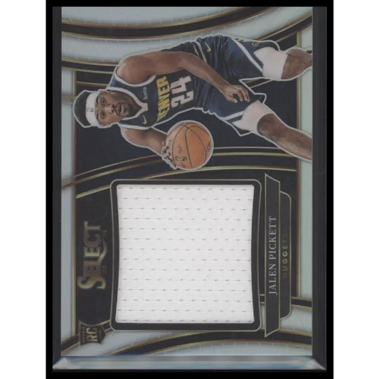 2023-24 Panini Select #RJS-PK Jalen Pickett Jumbo Rookie Swatches