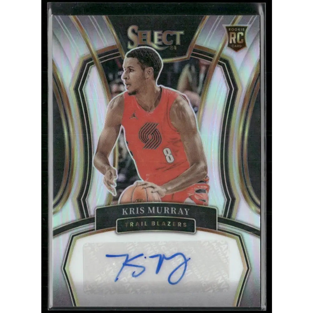 2023-24 Panini Select #RS-MUR Kris Murray Rookie Signatures #/125