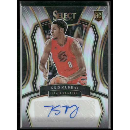 2023-24 Panini Select #RS-MUR Kris Murray Rookie Signatures #/125