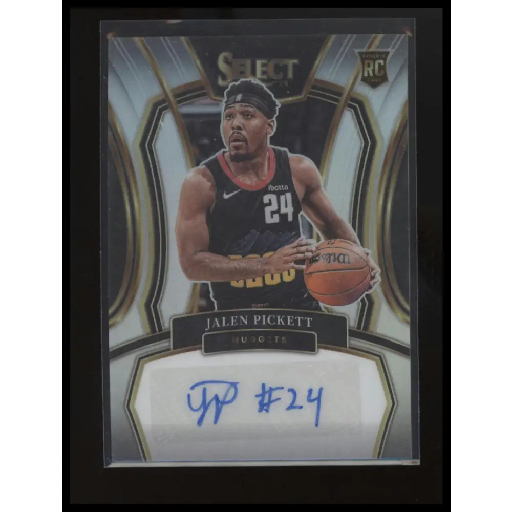 2023-24 Panini Select #RS-PKT Jalen Pickett Rookie Signatures #/249