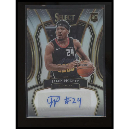 2023-24 Panini Select #RS-PKT Jalen Pickett Rookie Signatures #/249