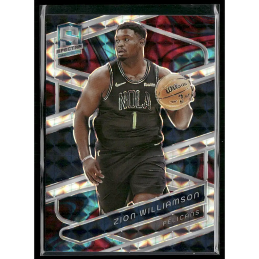2023-24 Panini Spectra #70 Zion Williamson Interstellar #/99
