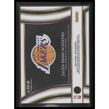 2023-24 Select Jalen Hood-Schifino Patch RC