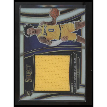 2023-24 Select Jalen Hood-Schifino Patch RC